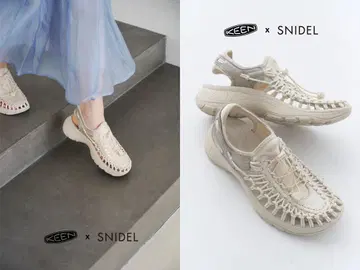 KEEN x SNIDEL 콜라보 샌들 24.5