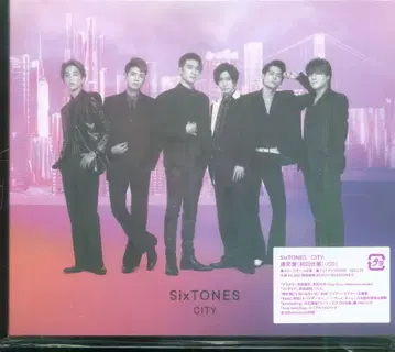 SixTONES 통상반 첫회 프레스 CITY