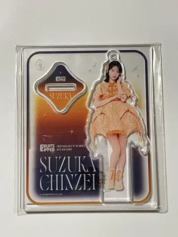 FRUITSZIPPER 진서 수수카 엮은 옷 아크릴 스탠드