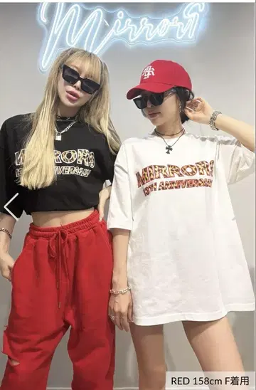 MIRROR9 주년 티셔츠 스티커 포함