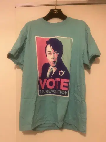 T.M.Revolution VOTE JAPAN 티셔츠 현장 한정판