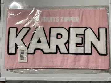 FRUITSZIPPER 마츠모토 카렌 팬 타월 버전 2