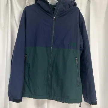 THE NORTH FACE 마운틴 후드티 M 네이비/그린