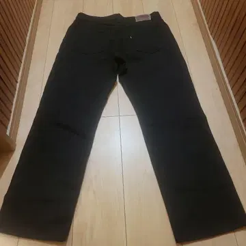EDWIN 블랙 스트레이트 청바지