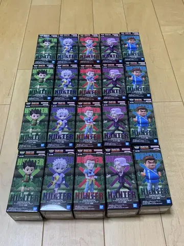 HUNTER x HUNTER 월드 컬렉션 헌터 시험 컴플리트 4세트
