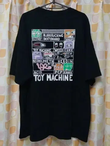 [미사용 새상품] TOY MACHINE 티셔츠 사이즈 XL
