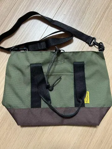 KEEN 킨 하베스트 마켓 재료 토트백 올리브