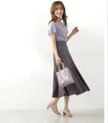 [ 프로포션 바디 드레싱 ] 가을 컬러 플레어 스커트