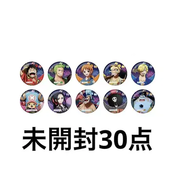 원피스 무기와라 스토어 ONEPIECE 게이오 신주쿠 배지 미개봉 30점