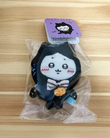 치이카와 할로윈 검은 고양이 마스코트 벌집 모양