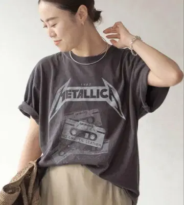 GOOD ROCK SPEED METALLICA 티셔츠 그레이