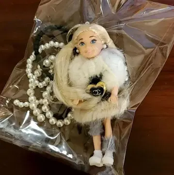 미사용 새상품 바비 인형 인형 참 키링 백참 한국