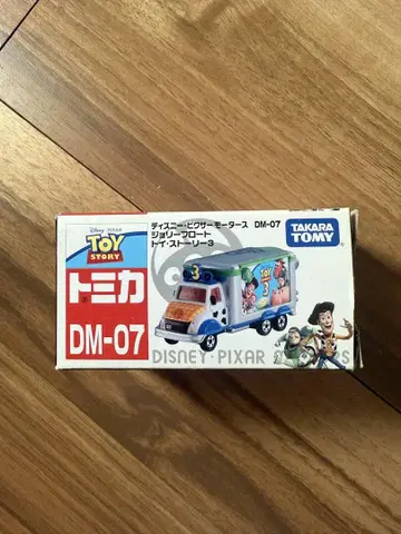 토이 스토리 DM-07 미니카, 상자에 노후화 있음
