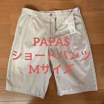 PAPAS 아이보리 숏팬츠