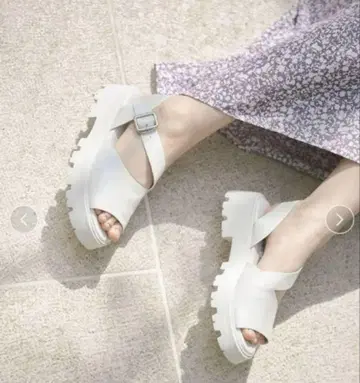 SNIDEL 앵클 벨트 샌들 사이즈 L