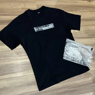 SEQUEL Fragment 시퀄 프래그먼트 셔츠 블랙 Tee