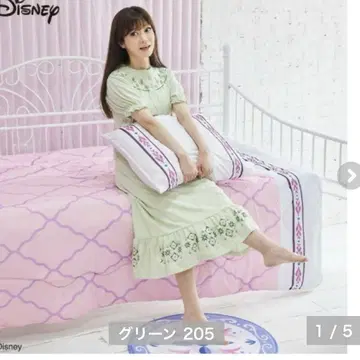 시마무라 치하루 디즈니 콜라보 룸웨어 안나 L 사이즈