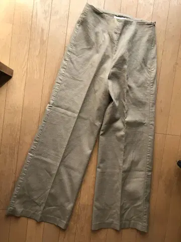 미착용 [MOUSSY] 세련된 와이드 팬츠