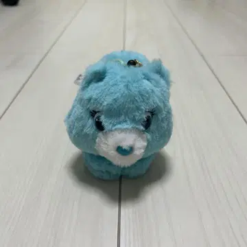 케어베어 인형 패스케이스 하늘색
