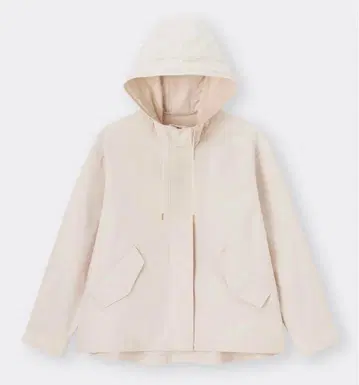 새상품 택 GU 마운틴 파카 내추럴 XL 여성용 오버 사이즈