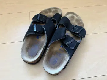 Birkenstock 블랙 샌들 37 24.0cm