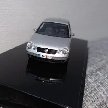 오토아트 VW 폴로 미니카 실버 1/43