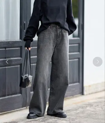 JOURNAL STANDARD WIDE LEG DENIM 36 새상품급