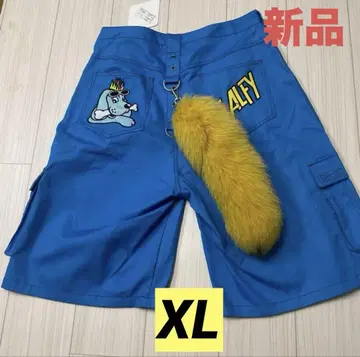 새상품 GALFY 하프 팬츠 대형견 XL 블루 사이버 멍멍