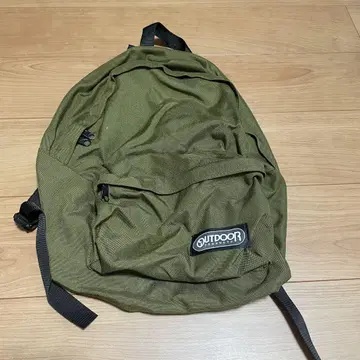 OUTDOOR 백팩 카키 미국제 90년대