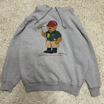 Polo Ralph Lauren 랄프 로렌 폴로베어 후드티 그레이