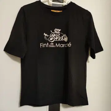 새상품급 택 포함 미사용 새상품 블랙 반팔 프린트 티셔츠 핀트 여름