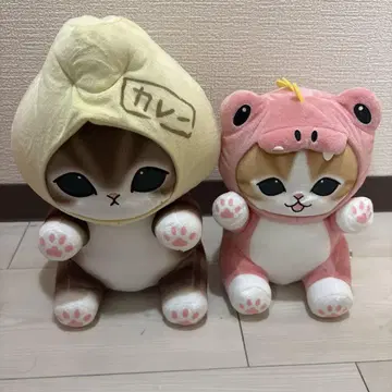 모프 샌드 고양이 고기 만두와 괴물 고양이 인형