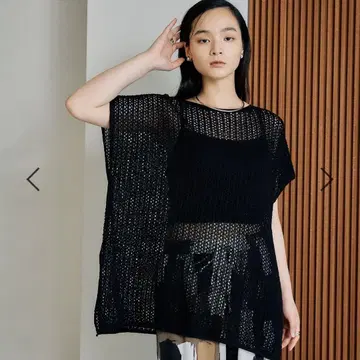 LEPSIM 7게이지 테이프 얀 프렌치 슬리브 풀오버