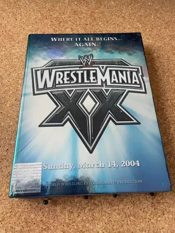 레슬매니아 XX DVD 일본어판 3장 세트