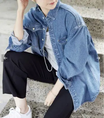 [ SLOBE IENA ] LE DENIM BDU 셔츠 완판템