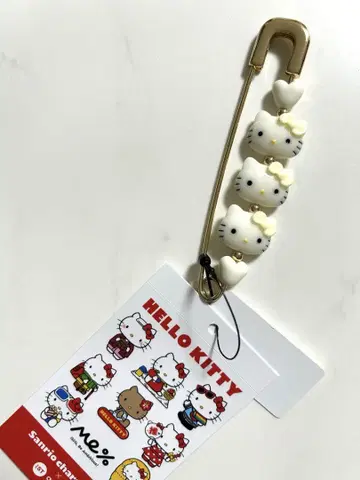 헬로키티 핀 참 andST 상품 골드