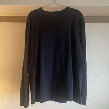 graphpaper L/S Crew Neck Tee navy 3