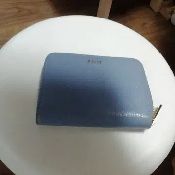 BALLY 라이트 블루 두겹 지갑