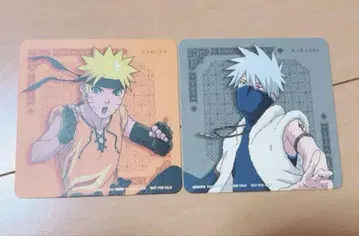 NARUTO THE 캐릭터 CAFE RPG 카카시 나루토 코스터