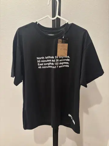 Matsuyama Souvenir Tee 블랙 티셔츠 L