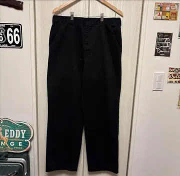 Dickies 와이드 팬츠 블랙
