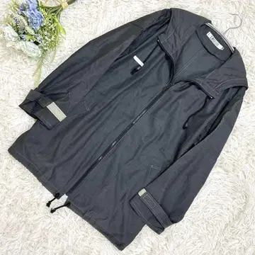 심플 라이프 마운틴 파커 그레이 아웃도어 M 사이즈 후드 포함