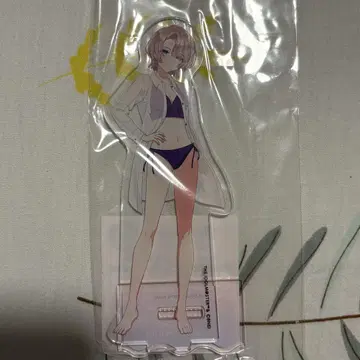 학마스 스위트 파라다이스 실물 크기 아크릴 스탠드 해변 집 유무라 마오