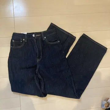 MOUSSY 스트레이트 데님 사이즈 25 원 워시 981
