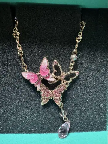 ANNA SUI 나비 모티프 목걸이