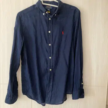 Polo Ralph Lauren 네이비 버튼 다운 셔츠 L