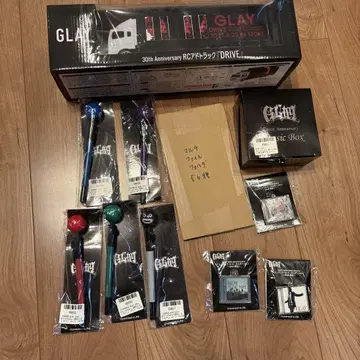 GLAY GiGO 애드 트랙 MusicBox 펜 키링 등!!