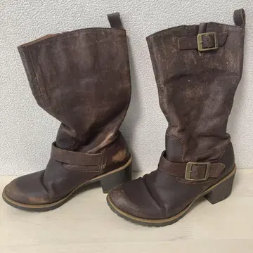 Dr. Marten 브라운 웨스턴 부츠 빈티지풍
