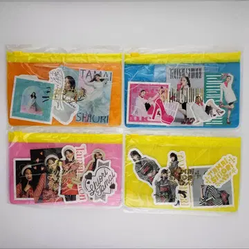 모모쿠로 시오링 12 Colors 스티커 4종 세트