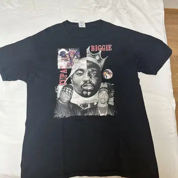 2Pac, Biggie, Jeffy 티셔츠 L 사이즈